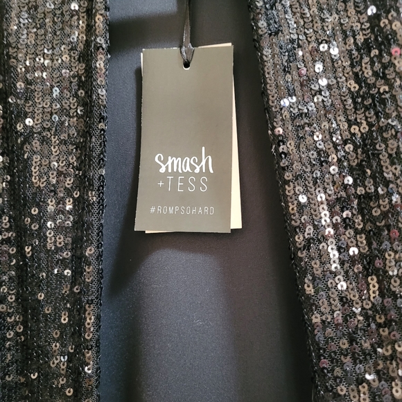 Forever Frosted Duster in Black - Picture 4 of 7